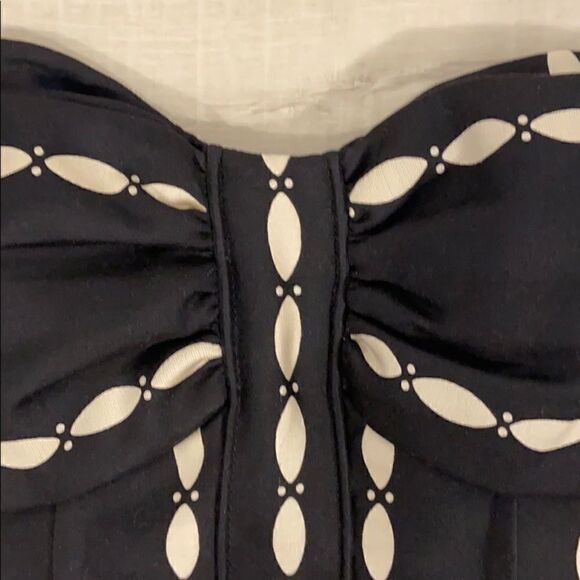 NWT Tracy Reese Strapless Bow Front Cocktail Dress - Picture 6 of 12